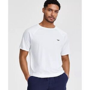 Speedo Men's Easy Short Sleeve Swim T-shirt White Size 2XL